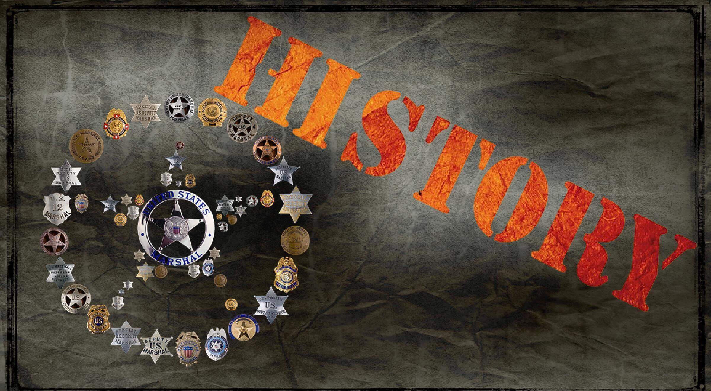 History and many U.S. marshals seals