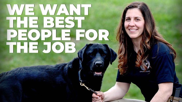 Supervisory Deputy United States Marshal Triana Luce and her K9