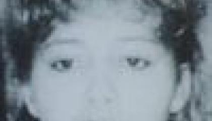 Face photo of female fugitive Juana Castrillon