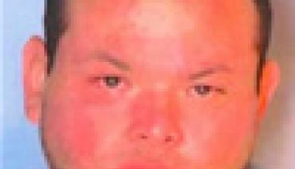 Face photo of male fugitive Aldo Gonzalez