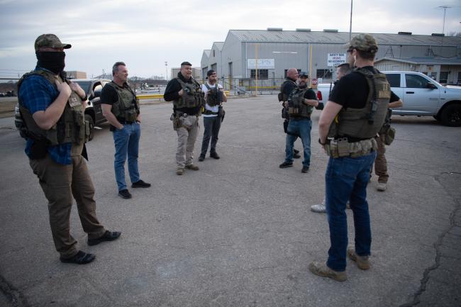Group of Deputy U.S. Marshals during Operation Frontier…