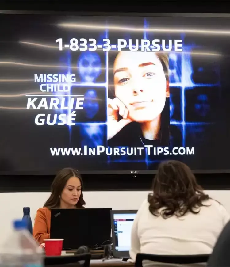 Two women looking for a missing child