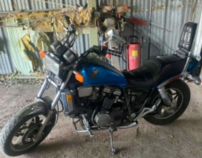 a motorbike