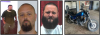 Multiple face photo of the male fugitive John Freeman